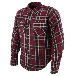 MOTOR BIKE FLANNEL PROTECTIVE SHIRT